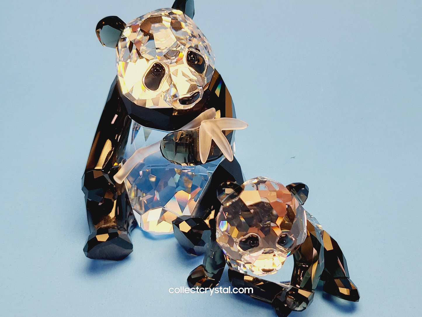 SWAROVSKI 2008 ANNUAL EDITION PANDAS – PANDA MOTHER AND CUB 900918