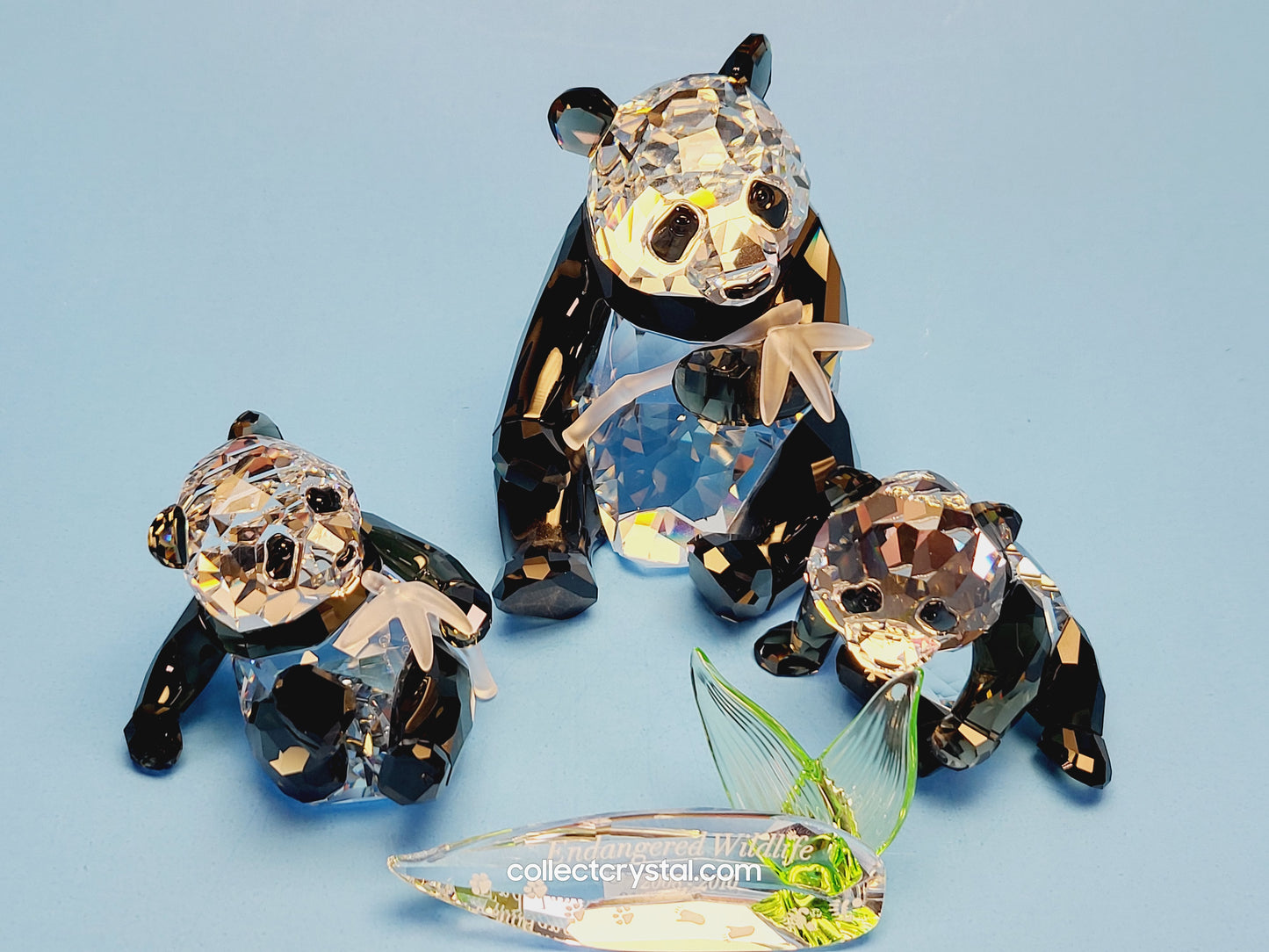 SWAROVSKI 2008 ANNUAL EDITION PANDAS – PANDA MOTHER AND CUB 900918