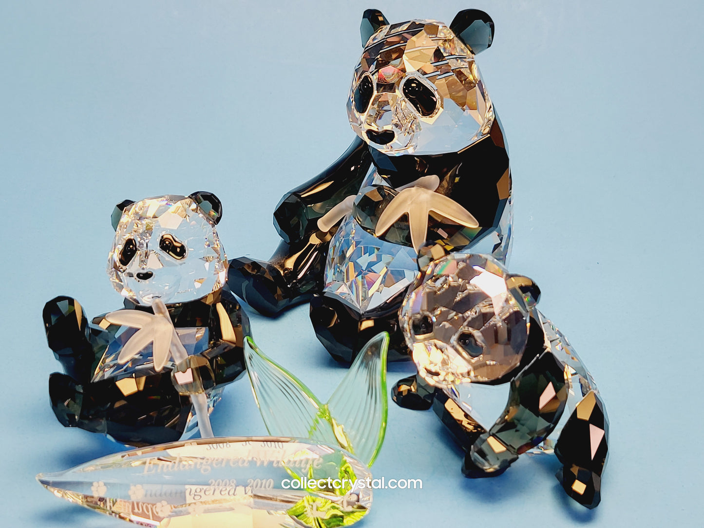 SWAROVSKI 2008 ANNUAL EDITION PANDAS – PANDA MOTHER AND CUB 900918