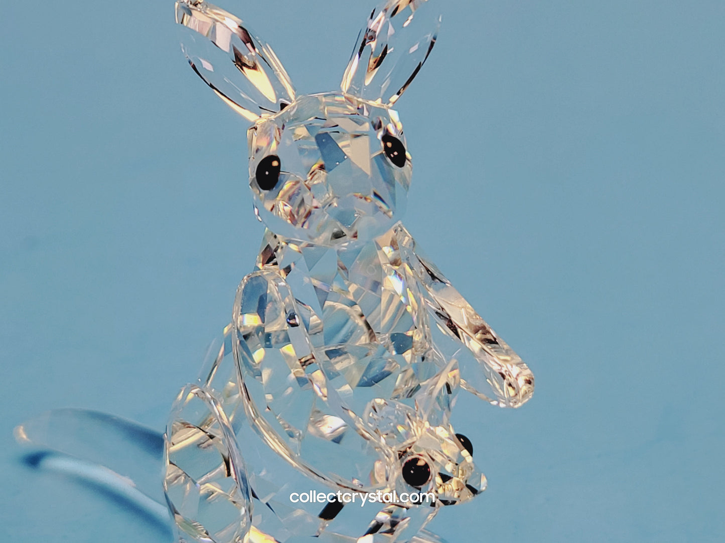 SWAROVSKI KANGAROO with baby joey 181756