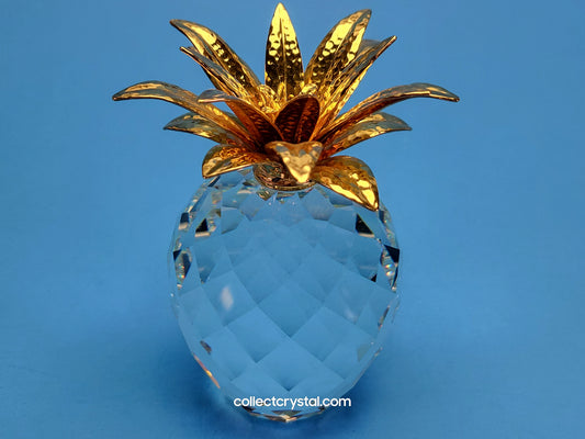 PINEAPPLE GOLD LARGE v1 HAMMERED LEAVES # 010044