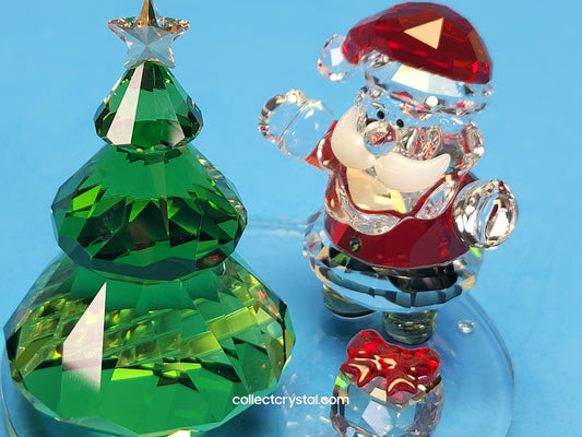 Santa Claus Scene Christmas Tree Gift & Dome 5403170