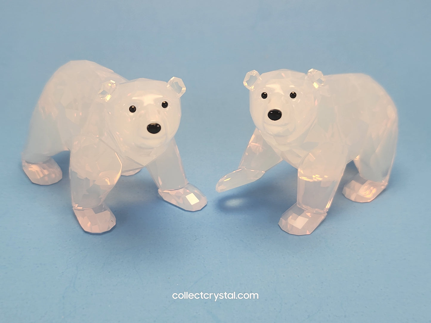 SWAROVSKI 2011 ANNUAL EDITION COMPANION POLAR BEAR CUBS WHITE OPAL