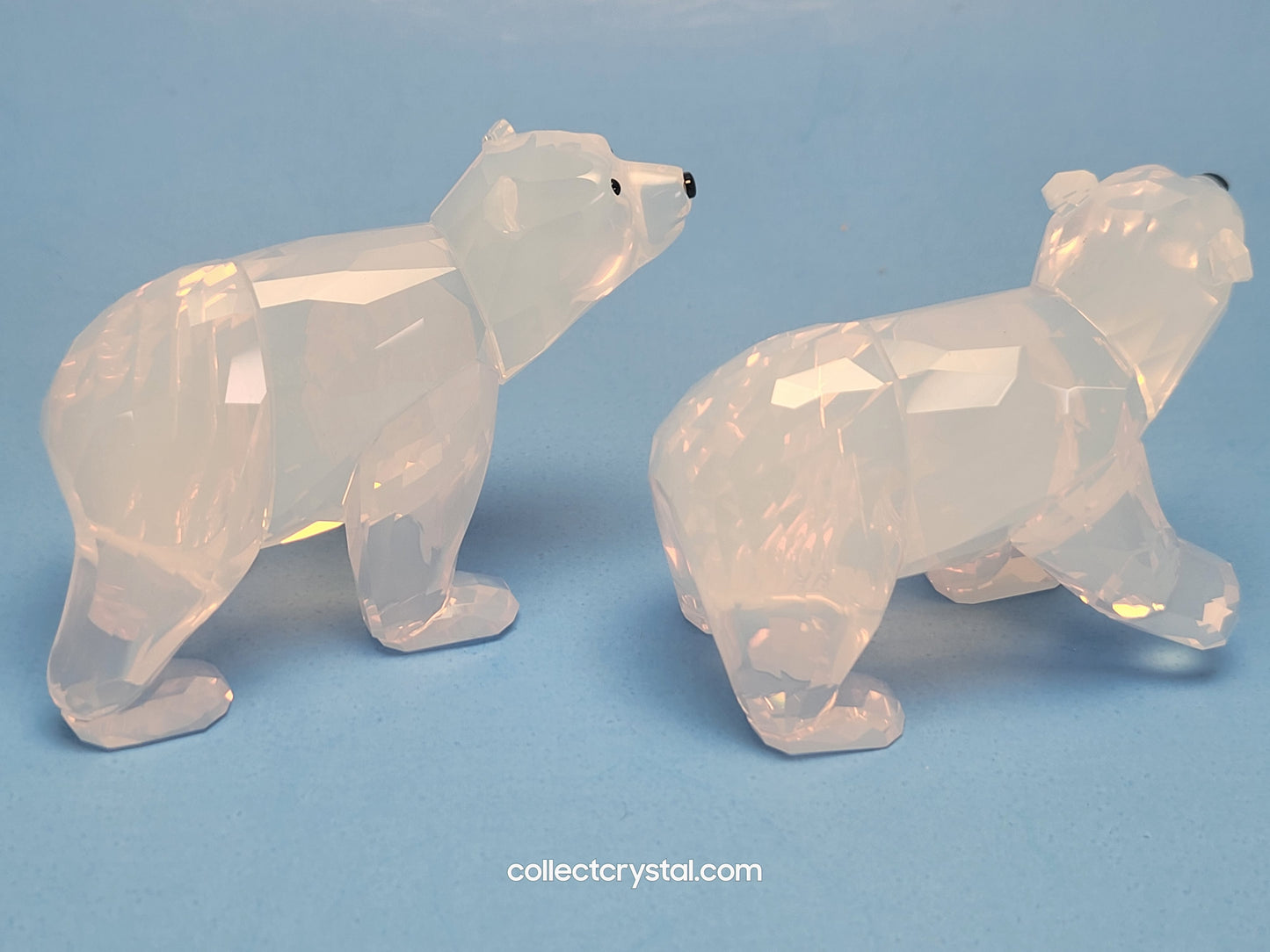 SWAROVSKI 2011 ANNUAL EDITION COMPANION POLAR BEAR CUBS WHITE OPAL