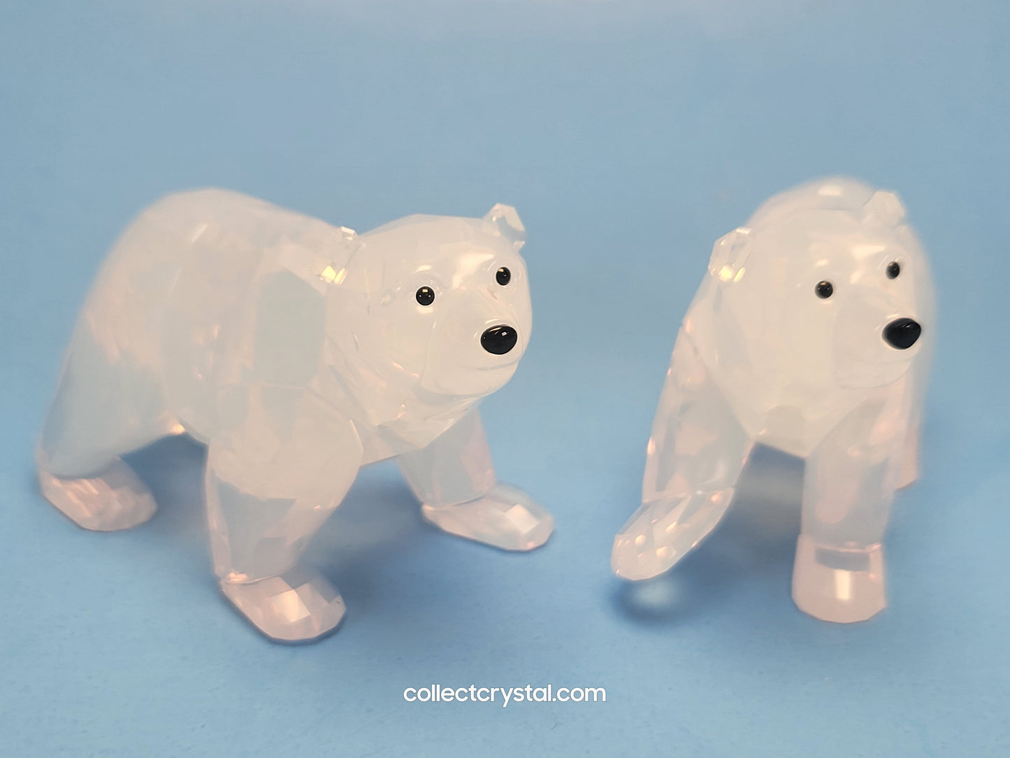 SWAROVSKI 2011 ANNUAL EDITION COMPANION POLAR BEAR CUBS WHITE OPAL