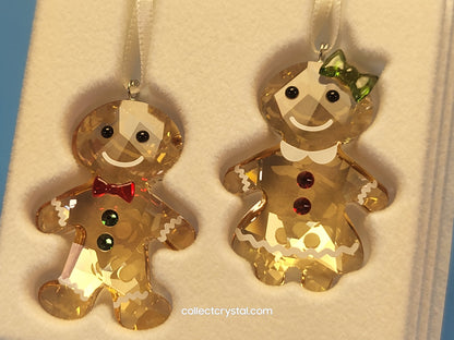 CHRISTMAS ORNAMENT SET – GINGERBREAD COUPLE 5281766