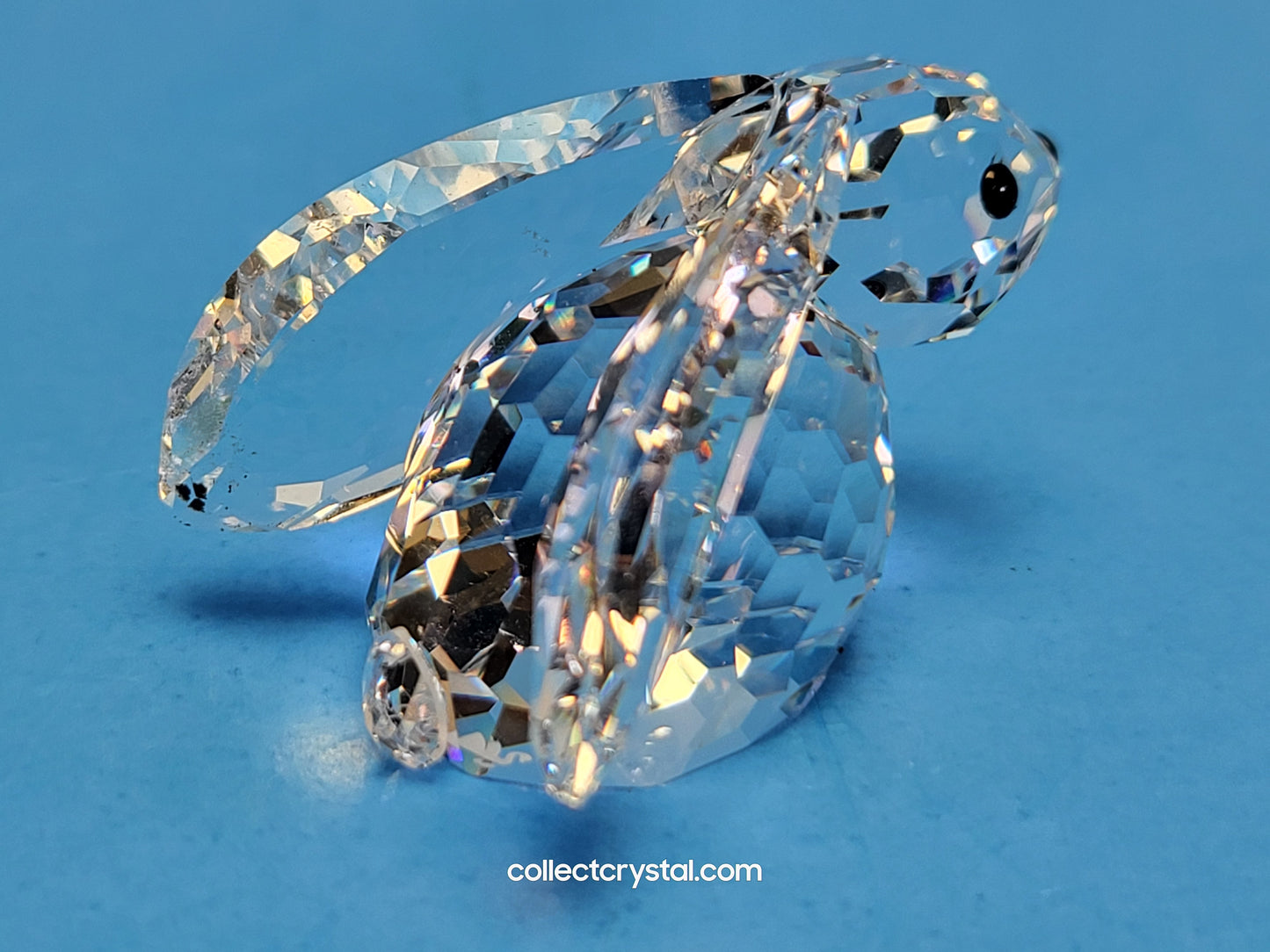 Swarovski Crystal Figurine Long Ear Bunny Rabbit 7678 001 or 208326