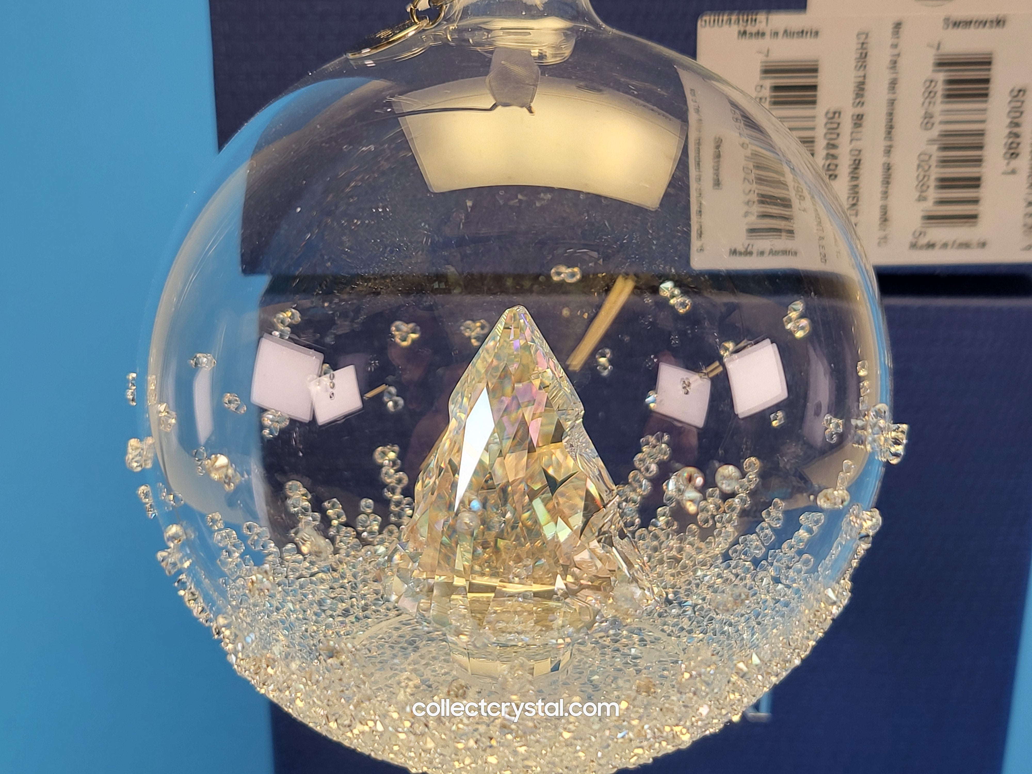 Swarovski on sale ball ornament 2013