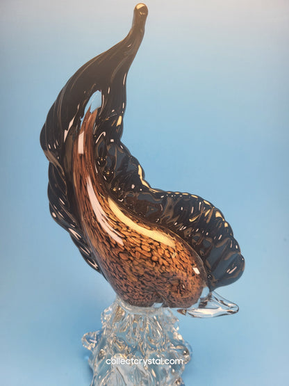 Murano Glass Fish Sculpture