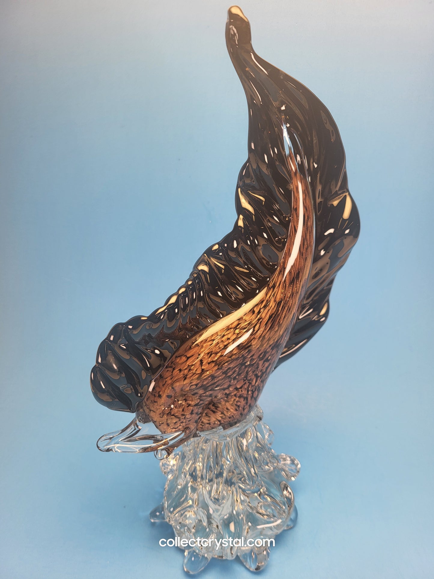 Murano Glass Fish Sculpture