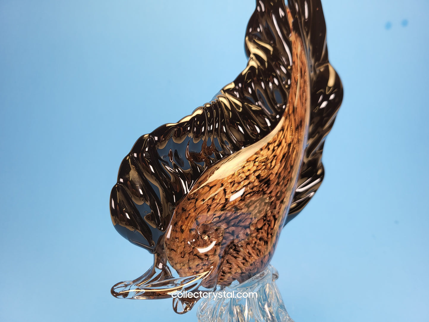 Murano Glass Fish Sculpture