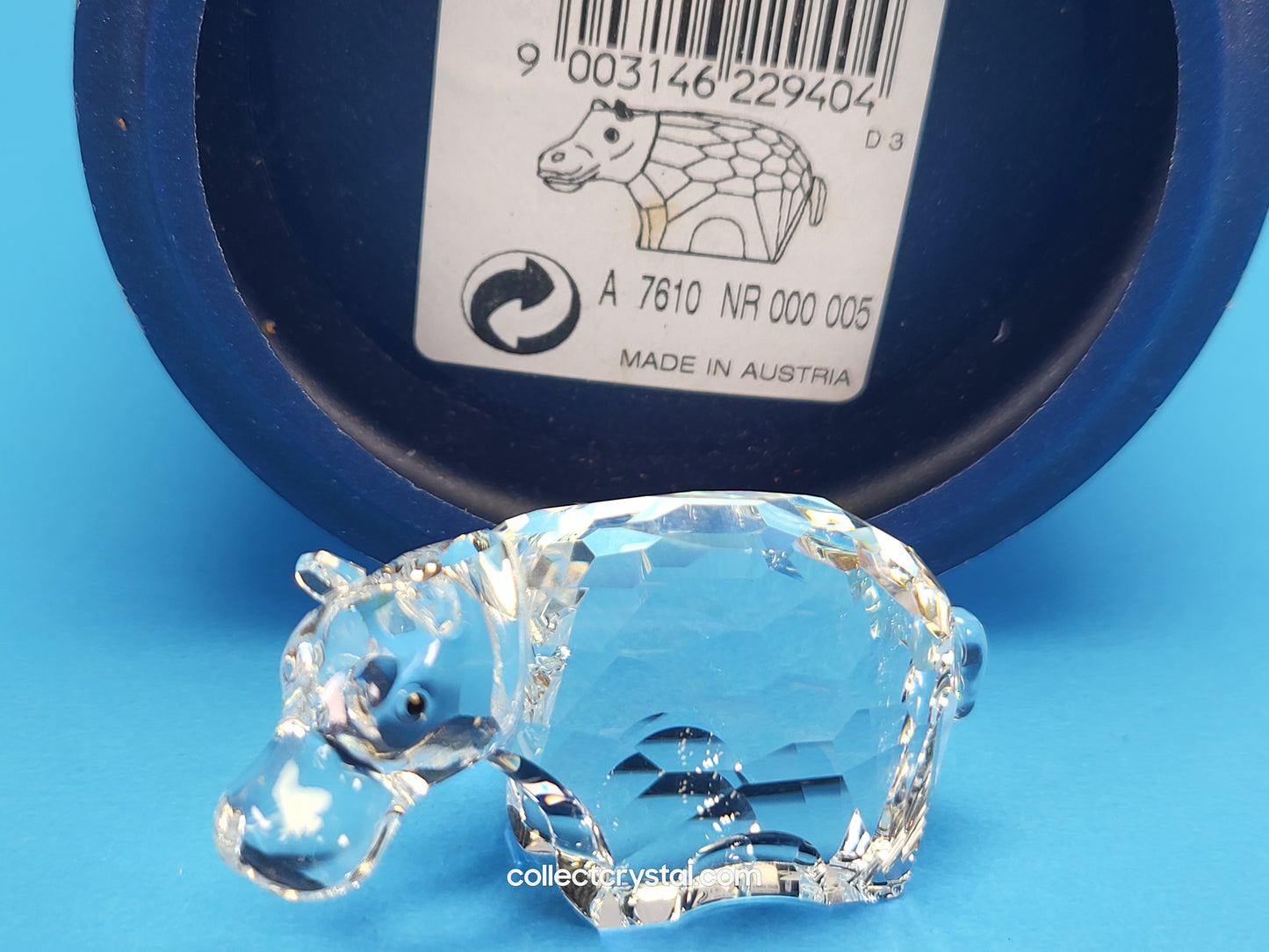 SWAROVSKI HIPPO / HIPPOPOTAMUS 622940