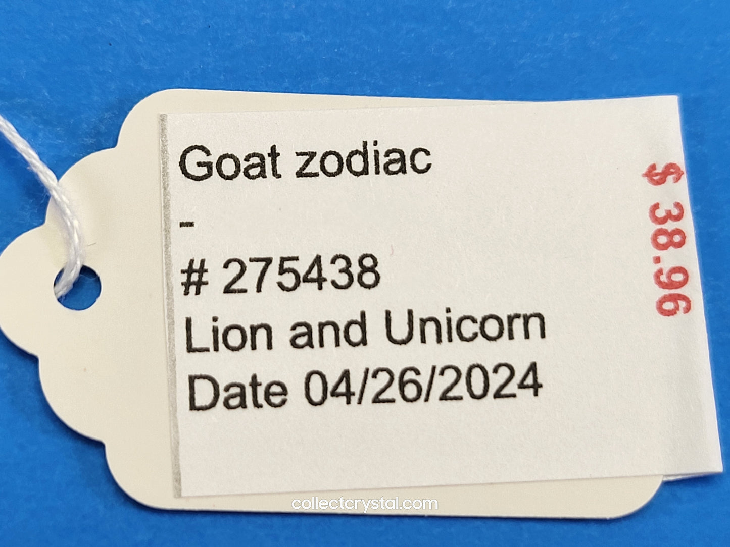 ZODIAC GOAT 275438 Capricorn