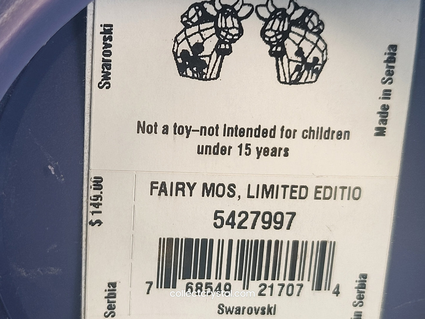 LOVLOTS 2019 FAIRY MOS 5427997 set of 2