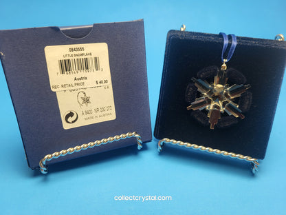 SWAROVSKI 2006 CHRISTMAS ORNAMENT LITTLE SNOWFLAKE 843555