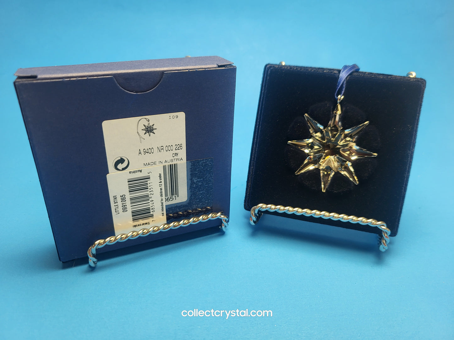 SWAROVSKI 2009 CHRISTMAS ORNAMENT LITTLE STAR 991065