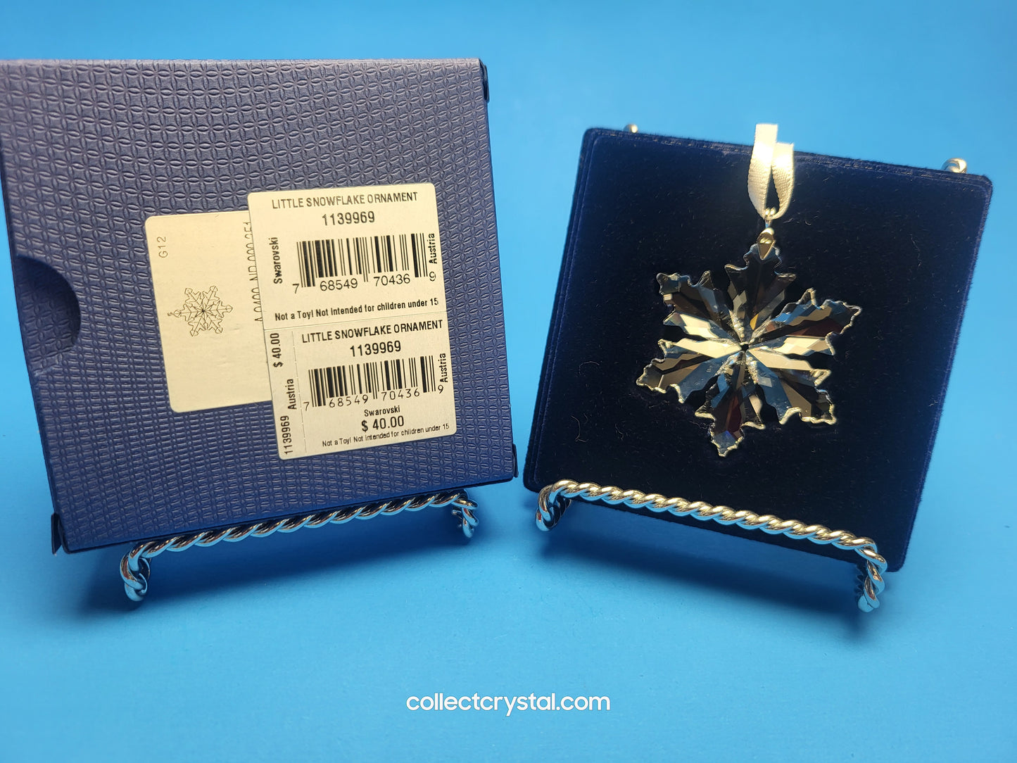 SWAROVSKI 2012 CHRISTMAS ORNAMENT LITTLE SNOWFLAKE 1139969