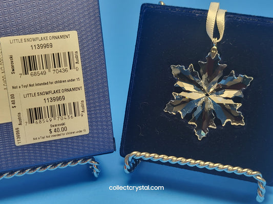 SWAROVSKI 2012 CHRISTMAS ORNAMENT LITTLE SNOWFLAKE 1139969