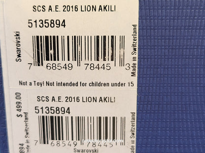 SWAROVSKI 2016 ANNUAL EDITION AKILI LION 5135894