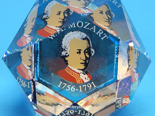 PAPERWEIGHT –  40mm ROUND 1048924 Mozart