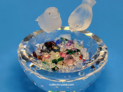 Bird Bath With Crystals 7460 NR 108  or 010029