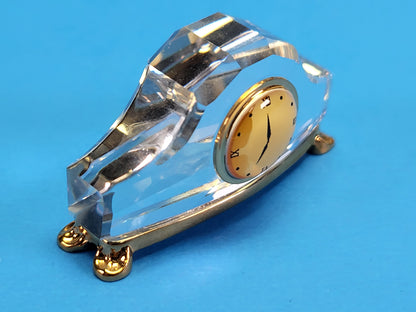 CRYSTAL MEMORIES – MANTLE CLOCK GOLD 200076