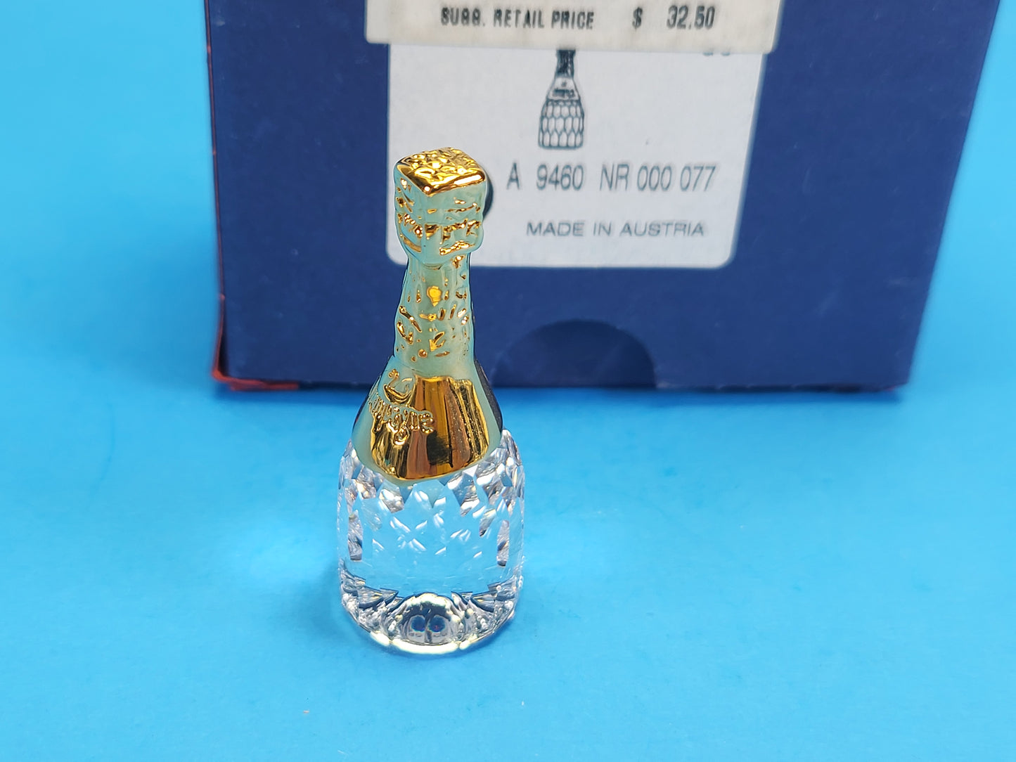 CRYSTAL MEMORIES – SPARKLING WINE / CHAMPAGNE BOTTLE GOLD 208887