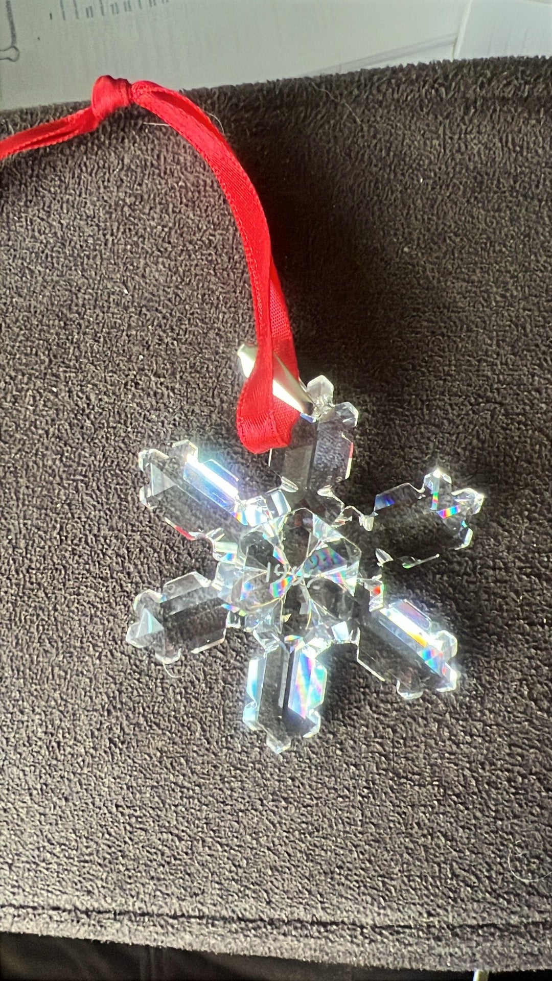 Amanda’s 1992 Swarovski Ornament no box