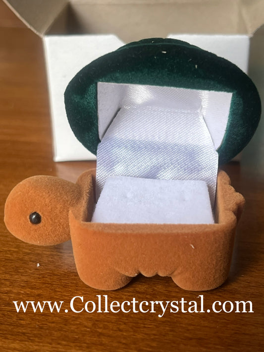 Turtle earrings box