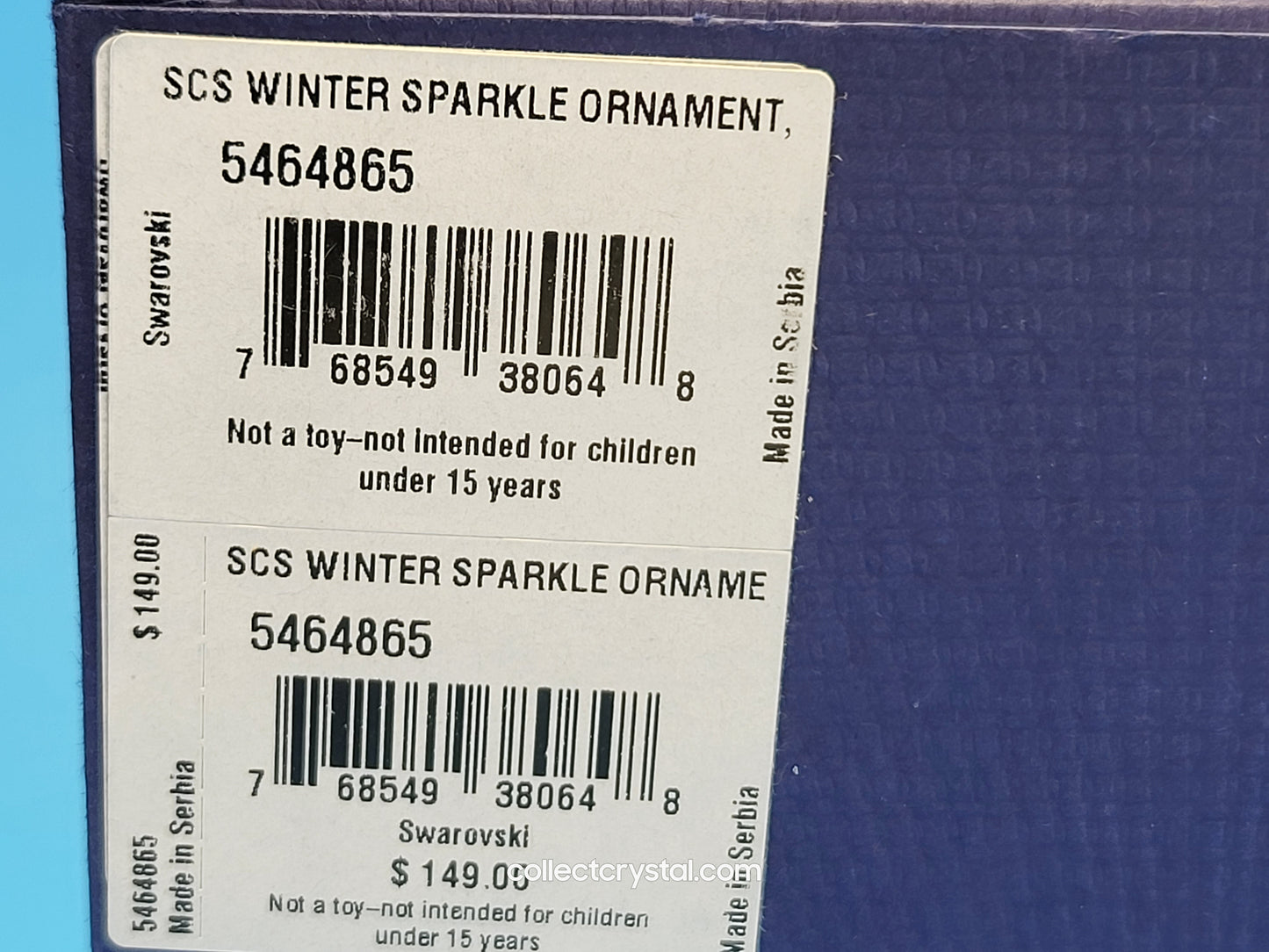 Winter Sparkle Ornament 2019 CHRISTMAS ORNAMENT – WINTER SPARKLE SCS 5464865