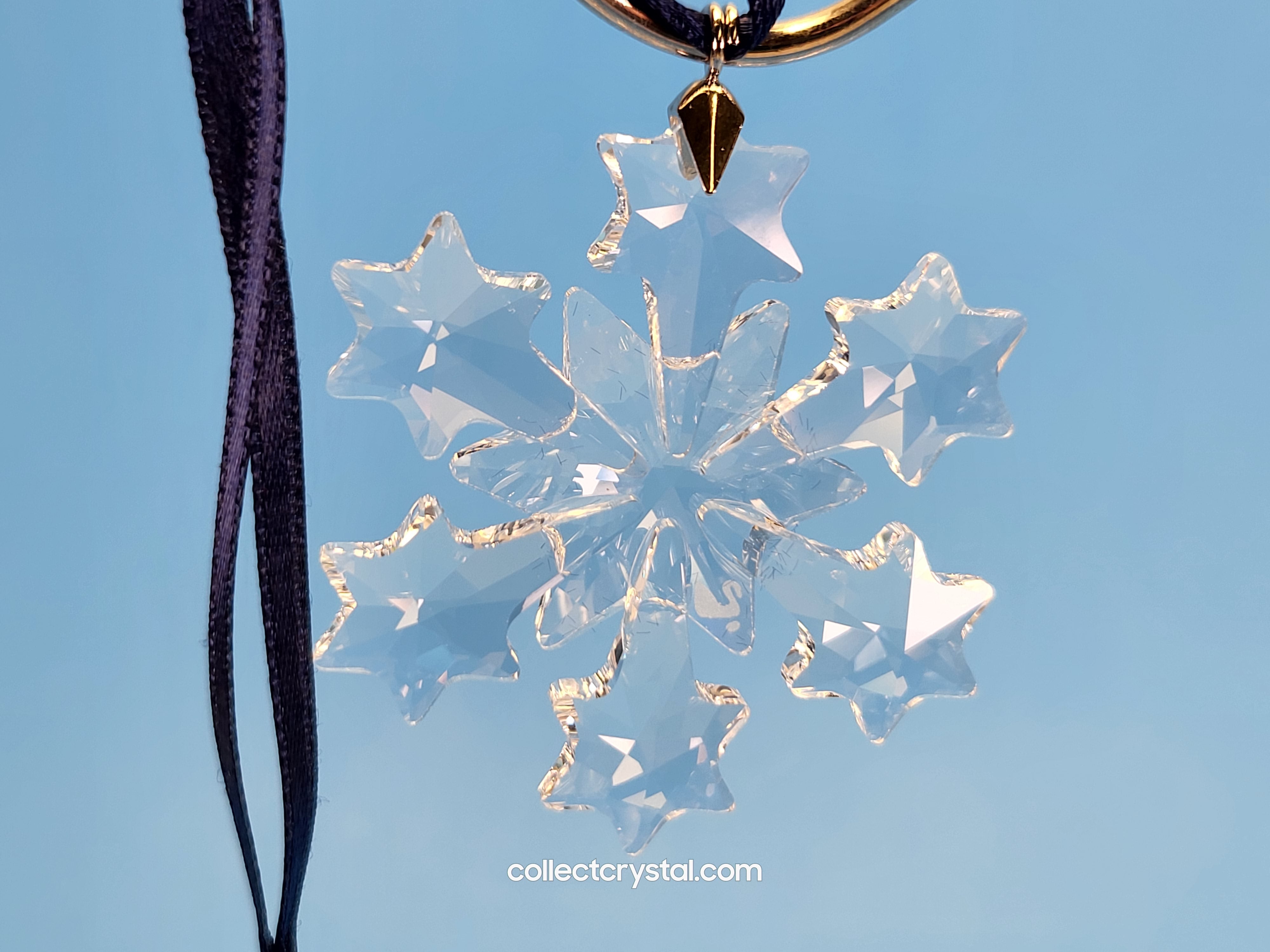 SWAROVSKI 2004 LITTLE STAR SNOWFLAKE CHRISTMAS ORNAMENT 663147 online BRAND NEW COA