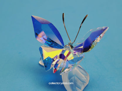 BUTTERFLY SPARKLING / SPARKLING BUTTERFLY ON LEAF Figurine 1113559