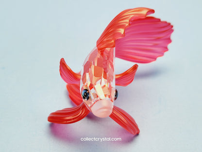 SIAMESE FIGHTING FISH Figurine Red Beta 660941