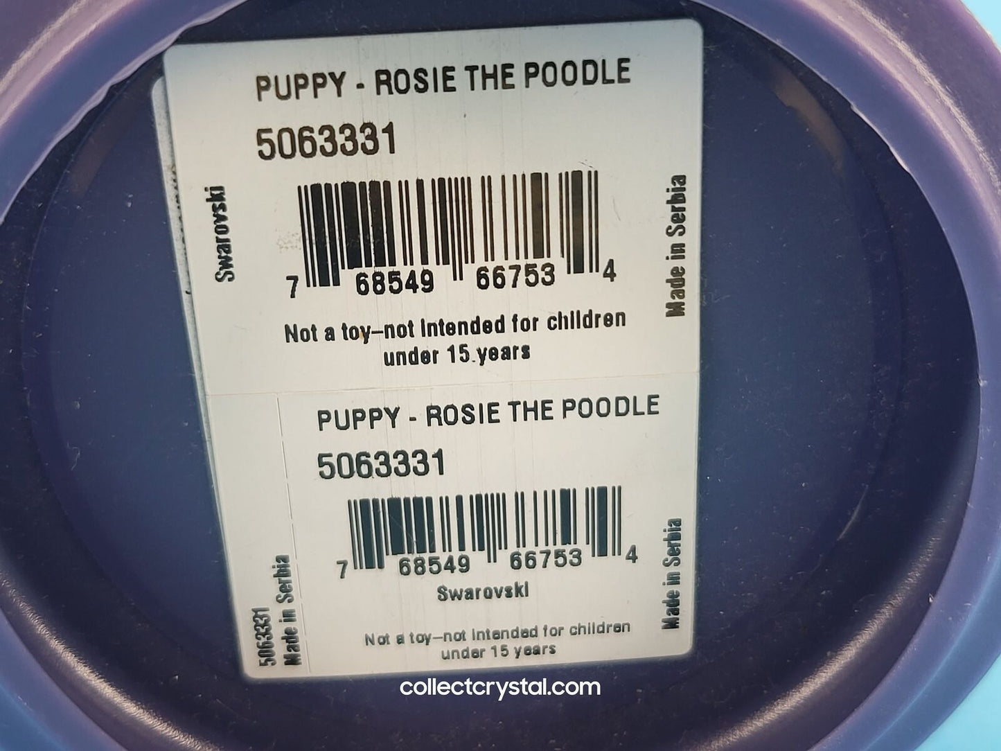 Puppy - Rosie the Poodle LOVLOT 5063331 mib Complete w Free Shipping