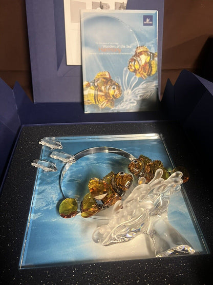 SWAROVSKI WONDERS of the SEA HARMONY, ETERNITY & COMMUNITY Figurine Set