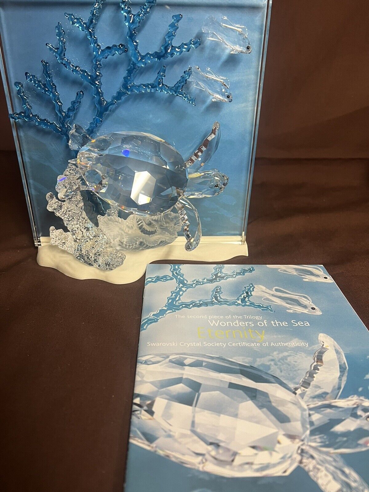 SWAROVSKI WONDERS of the SEA HARMONY, ETERNITY & COMMUNITY Figurine Set